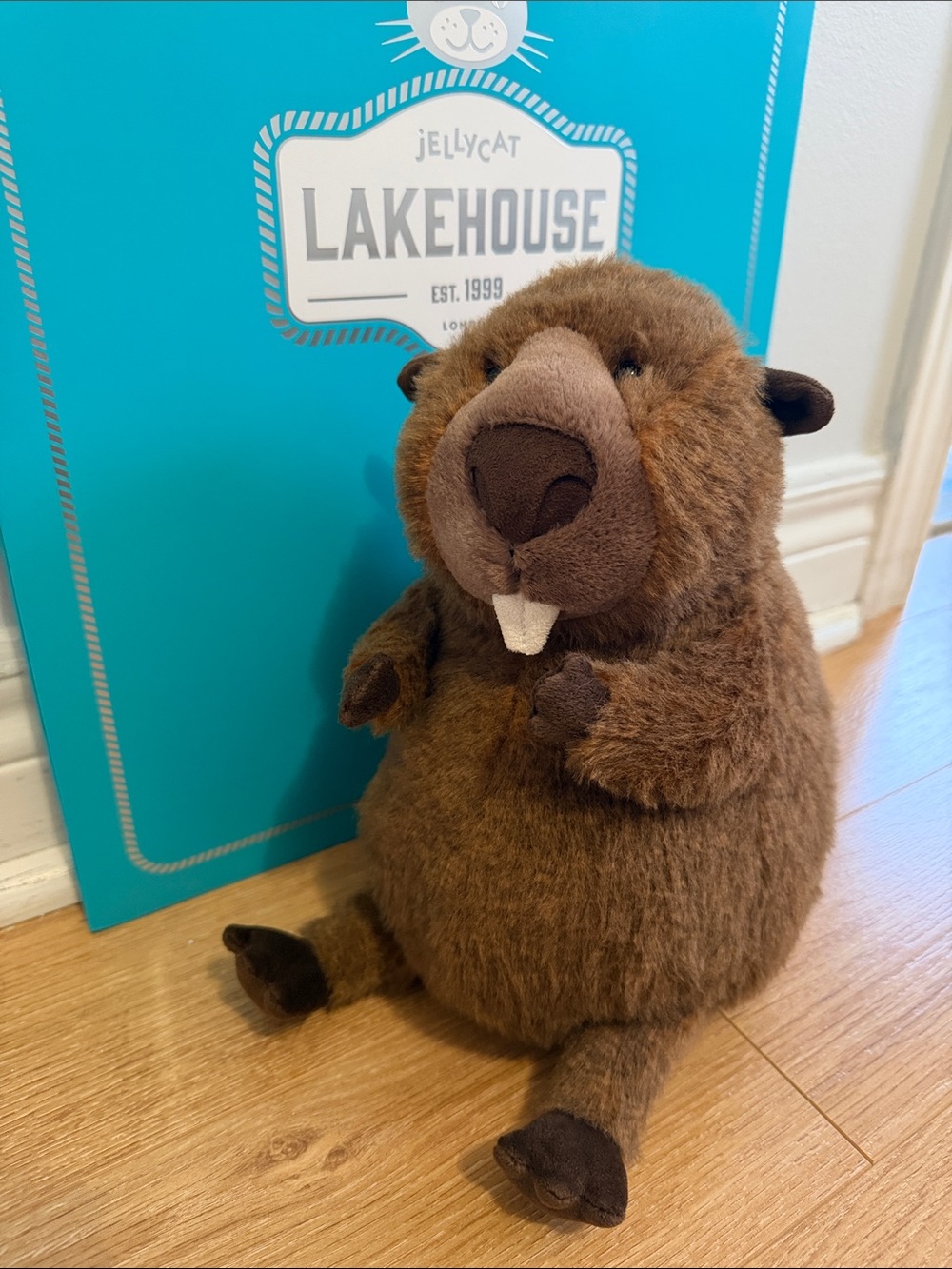 Jellycat Briggs Beaver Lakehouse Collection -NWT